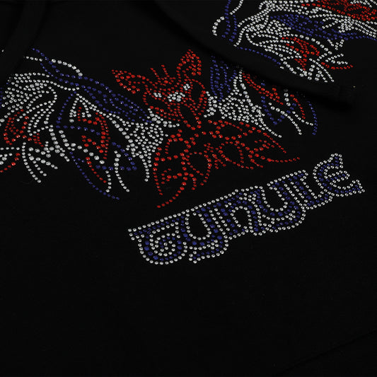 VAMP RHINESTONES HOODIE
