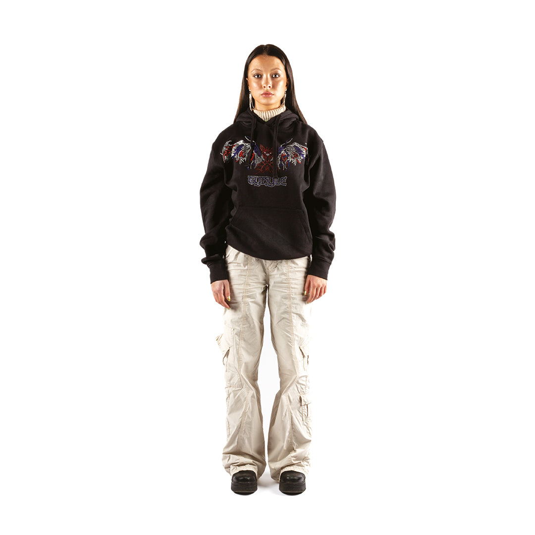 VAMP RHINESTONES HOODIE