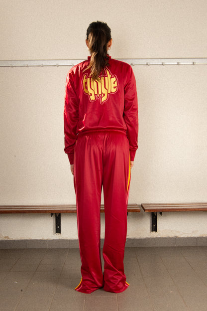 track pants - red