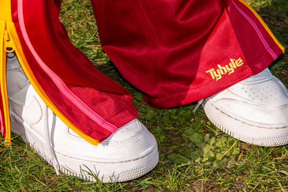 track pants - red