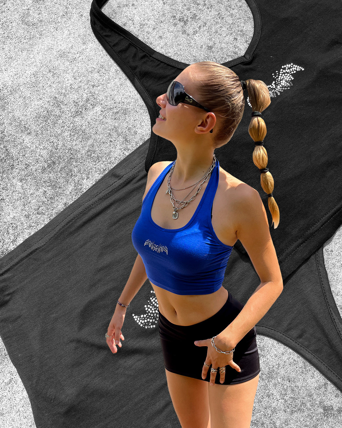LIMITED SECRET VAMP tank blue