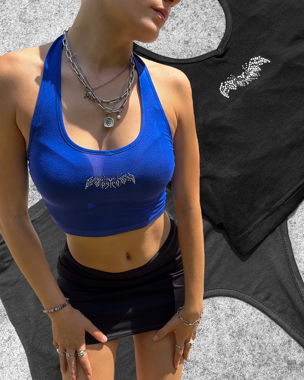 LIMITED SECRET VAMP tank blue