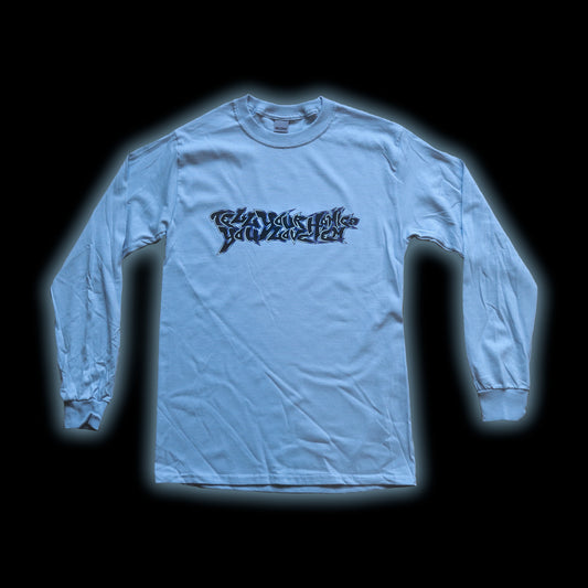TYHYLE Logo Longsleeve Blue