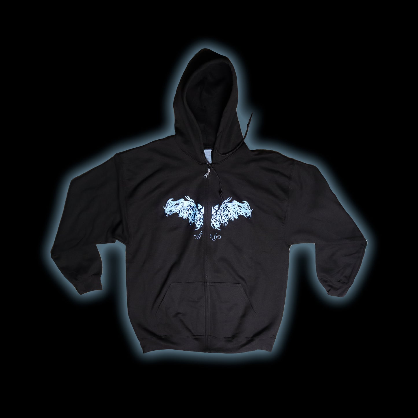 TYHYLE VAMP Zipper Hoodie Brown